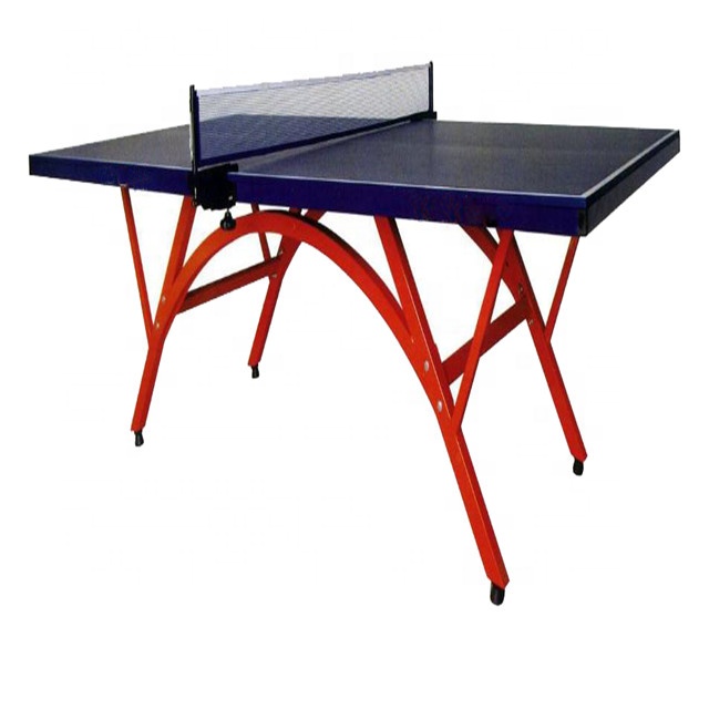 2021Offical size SMC outdoor table tennis table training steel metal frame tube waterproof ping-pong table