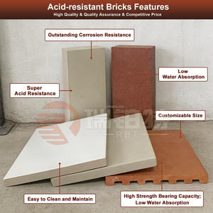 Carreaux de céramique de résistance aux alcalis acides industriels de haute qualité <span class=keywords><strong>prix</strong></span> usine <span class=keywords><strong>bloc</strong></span> de briques de feu d'oxyde d'alumine personnalisé excellent - Product Image 2