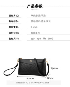 Luxury Designer <b>Bags</b> Women Shoulder <b>Bags</b> Brands Purse Wholesale Ladies Handbags PU Leather Women Hand <b>Bag</b> - Product Image 4