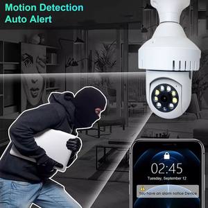 E27 Yoosee Ampoule Détecteur <span class=keywords><strong>de</strong></span> Fumée Intérieur Humain Détection Vision Nocturne Sans Fil Wifi CCTV Sécurité Caméras <span class=keywords><strong>de</strong></span> <span class=keywords><strong>Surveillance</strong></span> <span class=keywords><strong>avec</strong></span> Détecteur d'Incendie - Product Image 5