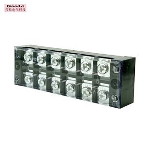 Pièce de court-circuit TB-4506 45A/6 positions, pièces en cuivre ignifuges, connecteur de borne combiné, pièce de court-circuit, borniers - Product Image 2