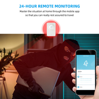 Tuya APP Control remoto USB Power Detector infrarrojo inalámbrico Sistema de alarma Tuya Sensor de movimiento WiFi Smart Home Sensor PIR