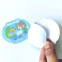 Cartes d'affiches en plastique lenticulaire 3D personnalisées, imperméables, découpées à la forme, avec animation de mouvement, images en mouvement, autocollants lenticulaires imprimés