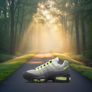 Zapatillas de Running para Mujer, Color Gris Verde, Parte Superior de Malla, Suela de Goma, Entresuela de EVA, Temporada de Primavera - Product Image 2