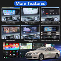 Modulo Interfaccia Wireless Apple CarPlay Android Auto per Lexus LS460 LS600h LS500 LS500h 2009-2023, Aggiornamento Schermo Originale