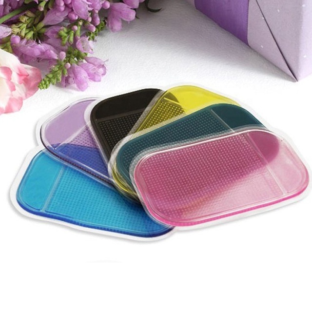 Promotional Business Gift Anti-Slip PU Gel Clear Car Sticky Pad for Cell Phone
