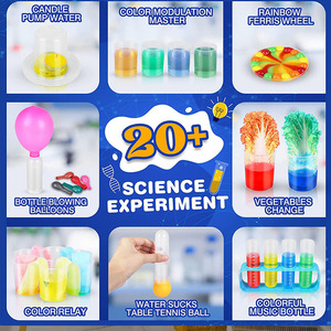 Trẻ em giáo dục khoa học phòng thí nghiệm thí nghiệm Bộ dụng cụ Khoa Học & Kỹ Thuật Đồ chơi Trò chơi tương tác - Product Image 2