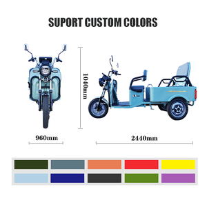 Tricycle <span class=keywords><strong>électrique</strong></span> personnalisé à 3 roues, tricycle <span class=keywords><strong>solaire</strong></span>, camion cargo, conception de carrosserie ouverte, tension de 60V, <span class=keywords><strong>prix</strong></span> de <span class=keywords><strong>vélo</strong></span> de moto compétitif - Product Image 6