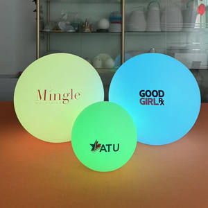 โคมไฟบอล LED โลโก้สั่งทำได้ มาตรฐาน CE ROHS สำหรับงานอีเว้นท์ บาร์ ปาร์ตี้ งานแต่งงาน ใช้ในเชิงพาณิชย์ ตกแต่งงานนิทรรศการ - Product Image 3