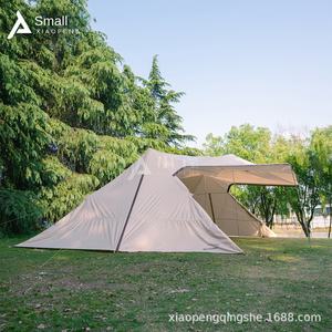 เต็น<span class=keywords><strong>ท์</strong></span>ผ้าใบขนาดใหญ่สำหรับตั้งแคมป์กลางแจ้ง พร้อมระบบกันแดดและห้องนั่งเล่นขนาดใหญ่พิเศษ - Product Image 3