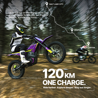 Valtinsu Em5 Ultra 72V 8000W 56Mph Off Road Electric Dirt Bike High Speed Motorcycle