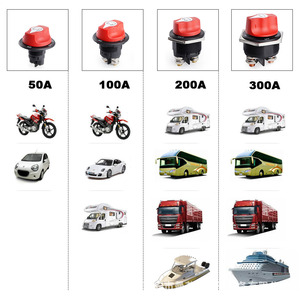 CNSPEED สวิตช์แบตเตอรี่ 50A 100A 200A 300A สวิตช์ไฟ DC กันน้ำสำหรับรถ RV - Product Image 4