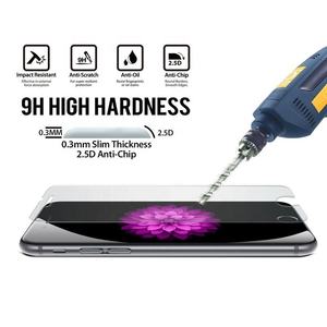 Anti-impronte digitali del telefono mobile trasparente 2.5d 9H vetro temperato pellicola della protezione dello schermo <span class=keywords><strong>per</strong></span> iphone 6 7 più 8 X Xr Xs max - Product Image 2