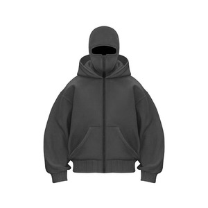 Chất Lượng Cao Mới Thiết Kế Độc Đáo Đôi Zip up Áo Rắn Lông Cừu Chống-Pilling Áo Áo Áo Khoác Tùy Chỉnh Áo Cho Nam Giới - Product Image 1