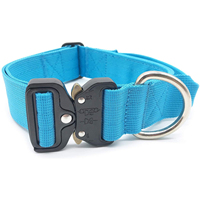 Pesado grueso K9 Collar de perro táctico con la manija para el medio de raza grande