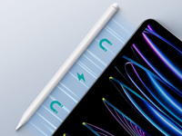 Stylet de crayon numérique universel en plastique de luxe avec technologie de détection active pour iPad, tablettes et téléphones IOS et Android