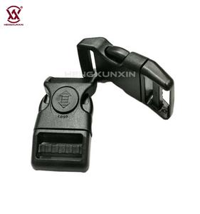 ダブルロックプラスチックバックル調整可能25mmウェビングサイドリリースバックルセンターロック湾曲POMバックルペット用襟ストラップ - Product Image 6