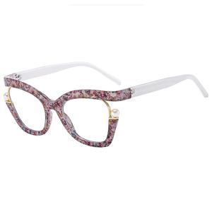 Lunettes pour femmes avec perles certifiées ISO9001, parfaites pour prendre des photos et s'enregistrer dans les restaurants en plein air et les salons de thé - Product Image 6