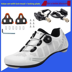 <span class=keywords><strong>Scarpe</strong></span> <span class=keywords><strong>da</strong></span> Ciclismo KOKADO per Uomo e Donna, per <span class=keywords><strong>Bici</strong></span> <span class=keywords><strong>da</strong></span> Strada/Montagna, con Set di Chiusure, Suola in Microfibra e Gomma per Corse e Stagione Autunnale - Product Image 5