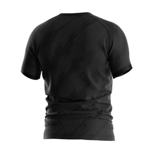 Vêtements de sport de luxe pour hommes, coupe ajustée personnalisée, vêtements de sport personnalisés, t-shirt athlétique doux, compressif - Product Image 2
