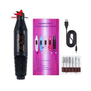 Machine à manucure électrique portable HQ Mixed Proc Discount, stylo de pédicure, lime à ongles, outils à ongles, 6 embouts de perceuse, perceuse à ongles - Product Image 3