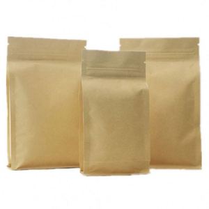 ถุงกระดาษคราฟท์ขายดี สำหรับนมผง แป้ง ข้าว ขนาด 10x20 ซม. แพ็คโปรโมชั่น - Product Image 1