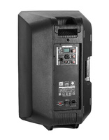 Enceinte Passive/Active PA 15 Pouces en Plastique avec Système Sonore Basses Puissantes Full Range 2 Voies pour DJ, Karaoké et Événements en Direct
