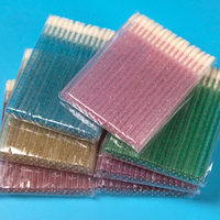 Mini applicateur de cosmétique floqué, outil cosmétique Portable, brosse à lèvres de haute qualité, vente en gros