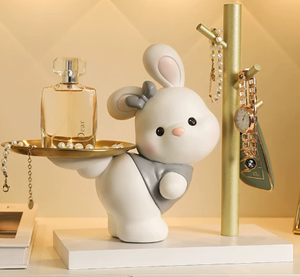 Escultura <span class=keywords><strong>de</strong></span> Gato <span class=keywords><strong>de</strong></span> la Fortuna <span class=keywords><strong>de</strong></span> Resina con Forma <span class=keywords><strong>de</strong></span> Animal <span class=keywords><strong>de</strong></span> Dibujos Animados, Pintura Artística a Color, Creativa y Práctica, para Almacenamiento <span class=keywords><strong>de</strong></span> Llaves en la Entrada, Regalo <span class=keywords><strong>de</strong></span> Inauguración <span class=keywords><strong>de</strong></span> Casa - Product Image 5