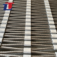 Filet de protection contre les chutes pour balcon, en acier inoxydable, tissé, doux, pour volière, oiseaux, perroquets, en maille de fil d'acier 304/316l