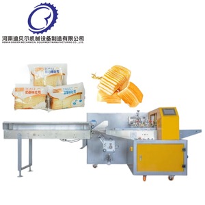 Máquina de envasado y llenado de almohadas horizontales, máquina de envasado de nitrógeno adecuada para rebanar tostadas, <span class=keywords><strong>Pi</strong></span> <span class=keywords><strong>Ta</strong></span>, croissant, hamburguesa - Product Image 1