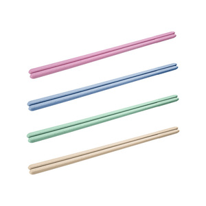 Ensemble de baguettes réutilisables écologiques de 23 cm, antidérapantes, en paille de blé, style japonais, vaisselle pour la maison, la cuisine, le restaurant, le bar à sushis - Product Image 1