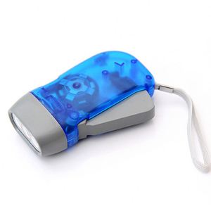 Lampes de poche d'urgence portables à 3 LED avec logo personnalisé, mini lampe torche à pression manuelle pour le camping - Product Image 4