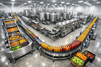 Commerciële NFC HPP fruit mango appel sap productiefabriek drankenverwerkingsmachines