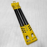 Pince de fixation pour poignée en aluminium anodisé et acier inoxydable usiné CNC, couleurs bleu, vert, noir, rouge, argent, pour PWC