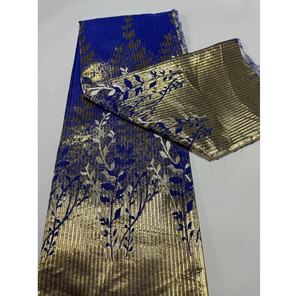 Vestidos de <span class=keywords><strong>mujer</strong></span> de flores bordadas de lujo de diseñador personalizado fabricación al por mayor tela de brocado Jacquard para <span class=keywords><strong>ropa</strong></span> - Product Image 1