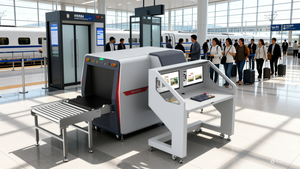 Système d'inspection de sécurité intelligent à rayons X Hikvision ISD-SC6550S-H4CVL, scanner de bagages IA pour aéroport et station de métro - Product Image 4