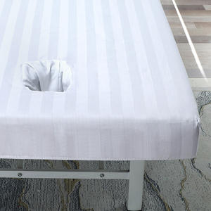 Poly coton personnalisé Spa Salon de beauté Massages <span class=keywords><strong>Table</strong></span> Draps de lit Housse de <span class=keywords><strong>protection</strong></span> étanche - Product Image 2