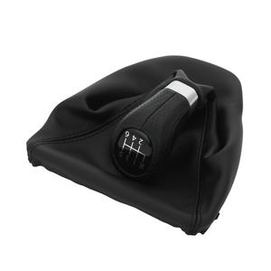 Couvercle de pommeau de levier de vitesse en cuir noir, pour BMW E90, Transmission manuelle à 5 ou 6 vitesses - Product Image 3