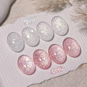 BORN PRETTY OEM Gel de Uñas con Lentejuelas de Colores Personalizado con Logotipo, Gel Brillante Blanco Lechoso con Destellos UV para Salón de Uñas - Product Image 2