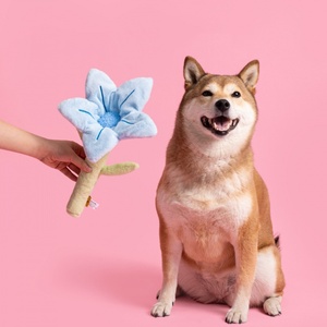 Dog Elastic Ball Crinkle Paper Food Hiding <strong>Squeaky</strong> FlowerToy for Pet Chewing Playing Training Play Chew Teeth Cleaning Pet <strong>Toy</strong> - Product Image 5