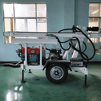 Mini-foreuse mobile pour puits d'eau, forage de roche DTH