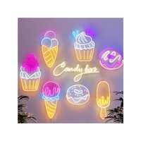 Machine de fabrication de néons personnalisés Winbo pour logos, burgers, gâteaux, bières, cafés – Néon LED acrylique couleur rêve, enseigne lumineuse néon personnalisée