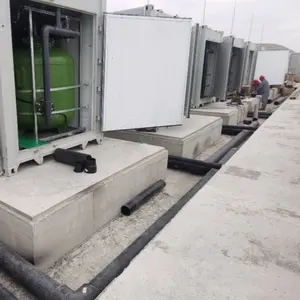 Easy Installation And Use Water Machinery Containerized Desalination Salt Water To Drinking Water With Ro Filter System