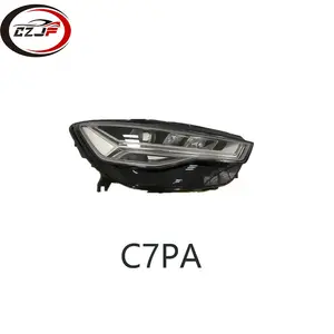 CZJF AUDI Modified Type LED Headlight Led Lamp for Audi A6 headlight 2012-2015 headlamp Upgrade to A6C7PA hight