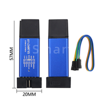 ST LINK Stlink ST-Link V2 Mini STM8 STM32 Simulador Descargar Programador Programación Con Cubierta
