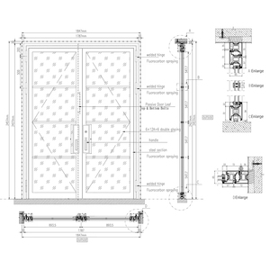 WLS Portes à double vitrage Isolation <span class=keywords><strong>thermique</strong></span> insonorisée Portes <span class=keywords><strong>d</strong></span>'<span class=keywords><strong>entrée</strong></span> principale Portes en acier <span class=keywords><strong>Porte</strong></span> française - Product Image 4