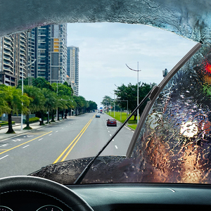 Escobillas Limpiaparabrisas de Goma Natural sin Estructura en U, de Alta Calidad OEM, para Todas las Estaciones, 2 Pares, Ajuste Universal - Product Image 6