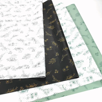 Papier d'emballage cadeau personnalisé avec logo, 100% pâte vierge, feuilles imprimées pour bijoux, montres, électronique, cadeaux de détail