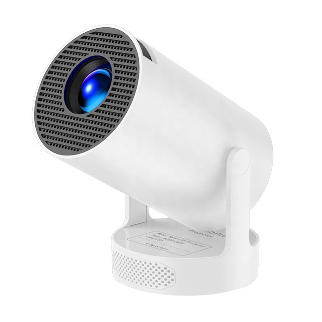 HY300 Pro Projector Android 11 Dual Wifi6.0 BT5.0 Built-in HiFi Sound Speaker Support 180° Rotation Portable Home Projector
